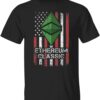 Ethereum T-Shirt Cryptocurrency American Flag Etc Crypto