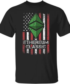 Ethereum T-Shirt Cryptocurrency American Flag Etc Crypto