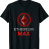 Ethereum T-Shirt Emax Ethereummax Camiseta De Manga