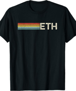 Ethereum T-Shirt Eth Coin Blockchain Decentralized Finance