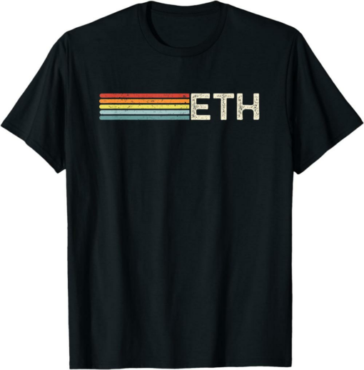 Ethereum T-Shirt Eth Coin Blockchain Decentralized Finance