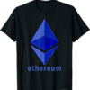 Ethereum T-Shirt Eth Logo Blockchain Cryptocurrency Token