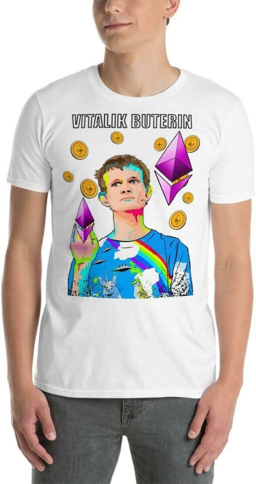 Ethereum T-Shirt Vitalik Buterin Camiseta Criptogr�fica