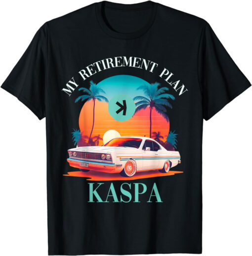 Kaspa T-Shirt Crypto Cryptocurrency Trader