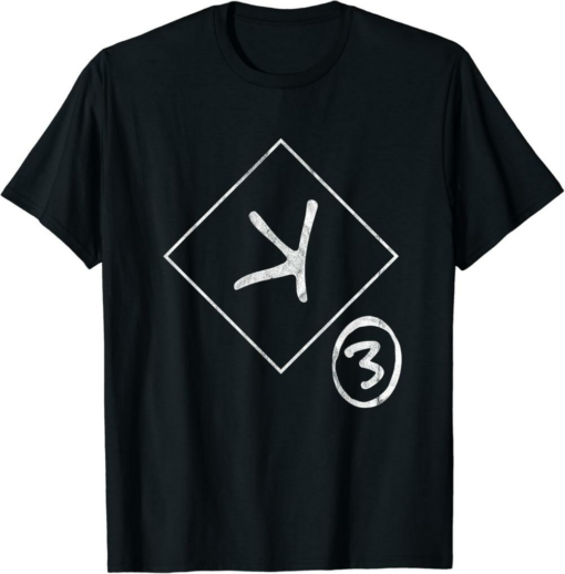 Kaspa T-Shirt Funny K Strikeout Look Scorebook Camiseta