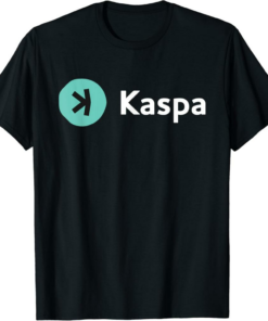 Kaspa T-Shirt Kas Bitcoin Crypto Xrp Solana Cardano
