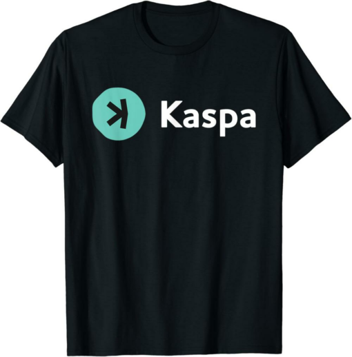 Kaspa T-Shirt Kas Bitcoin Crypto Xrp Solana Cardano