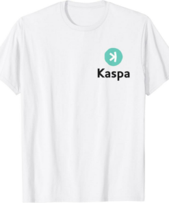 Kaspa T-Shirt Kas Bitcoin Crypto Xrp Solana Cardano Tia