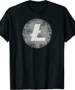 Litecoin T-Shirt Cryptocurrency Blockchain Bitcoin