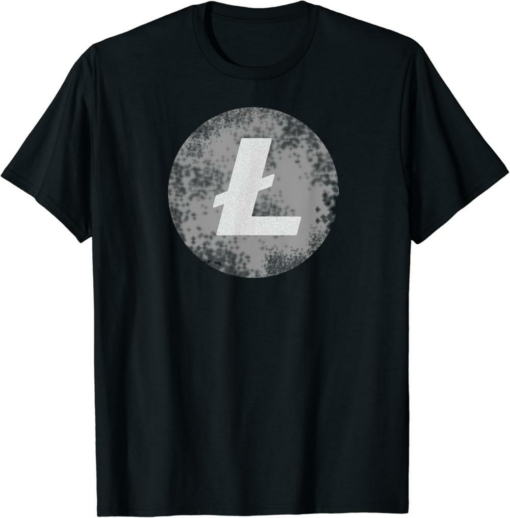 Litecoin T-Shirt Cryptocurrency Blockchain Bitcoin