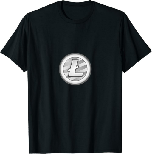 Litecoin T-Shirt Cryptocurrency Trader Trendy