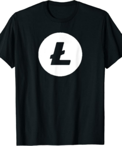 Litecoin T-Shirt HODL Crypto Moon Believer
