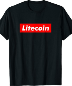 Litecoin T-Shirt LTC Cryptocurrency Trader