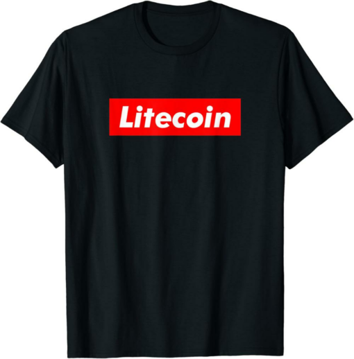 Litecoin T-Shirt LTC Cryptocurrency Trader