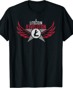 Litecoin T-Shirt Revolution Cool Cryptocurrency