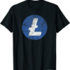 Litecoin T-Shirt Vintage LTC Crypto Cryptocurrency Logo