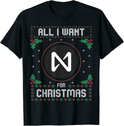 NEAR Protocol T-Shirt Christmas Crypto Sweater All I Want