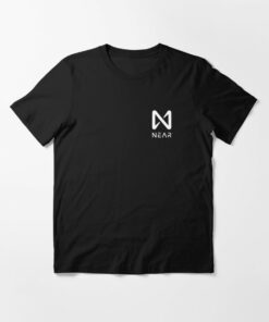 NEAR Protocol T-Shirt Crypto Altcoin Clean Stacked White