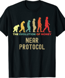 NEAR Protocol T-Shirt Crypto The Evolution Of Money Caveman
