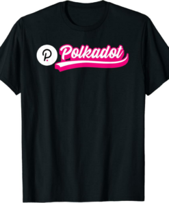 Polkadot T-Shirt Crypto Coin Sports Team Logo Cryptocurrency