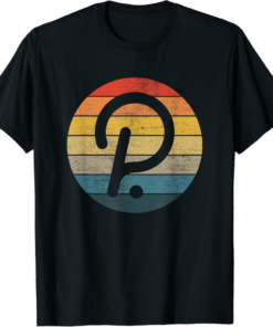 Polkadot T-Shirt Retro Vintage DOT Crypto DOT To The Moon