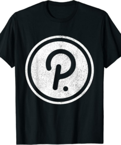 Polkadot T-Shirt Vintage Crypto Coin DOT Logo