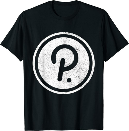 Polkadot T-Shirt Vintage Crypto Coin DOT Logo