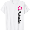 Polkadot T-Shirt White DOT Crypto Coin Vertical Logo Classic