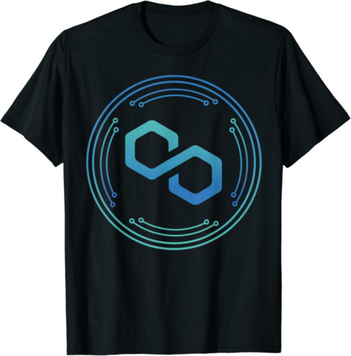 Polygon T-Shirt Crypto Digital Money Cryptocurrency Trader