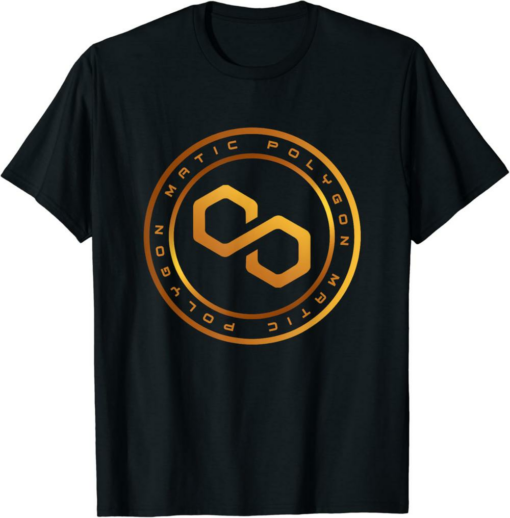 Polygon T-Shirt Matic Coin Crypto Digital Money Token