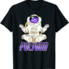 Polygon T-Shirt Matic Crypto Yoga Zen HODL Cryptocurrency