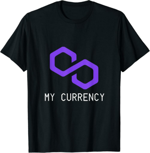 Polygon T-Shirt My Currency The Crypto Matic Logo