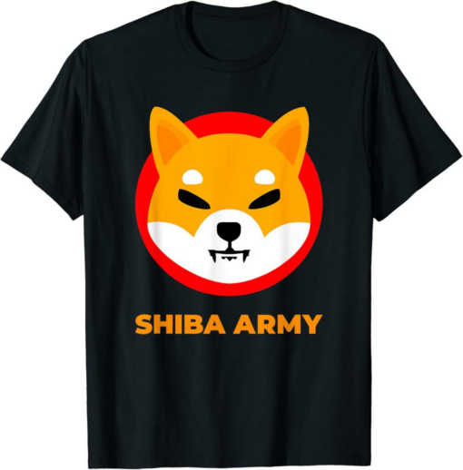 Shiba Inu T-Shirt Coin Crypto Token Cryptocurrency