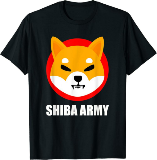 Shiba Inu T-Shirt Coin Crypto Token Cryptocurrency Wallet