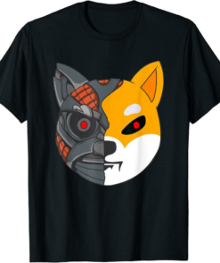Shiba Inu T-Shirt Coin In Crypto We Trust Token