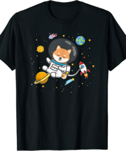 Shiba Inu T-Shirt Cryptocurrency Trader