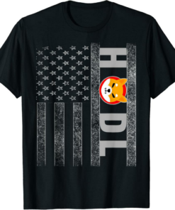 Shiba Inu T-Shirt Hodl Coin Shiba To The Moon With Vintage