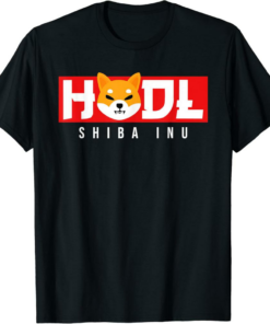 Shiba Inu T-Shirt Hodl SHIB Token Army Meme Coin Crypto