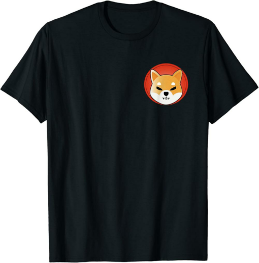 Shiba Inu T-Shirt SHIB Pocket Coin Crypto SHIB Token Hodl