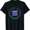 Solana T-Shirt Colorful SOL Crypto Logo Coin Coin