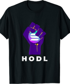 Solana T-Shirt Hodl Hand The Solana Raised First Hodl