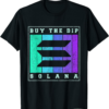 Solana T-Shirt Retro Buy The Dip SOL Crypto Apparel Vintage