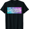 Solana T-Shirt Retro SOL Script Bold Font Vintage Crypto