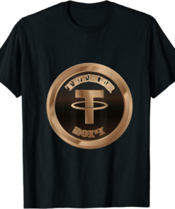 Tether T-Shirt 2014 Tokens Cryptocurrency Camiseta