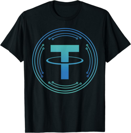 Tether T-Shirt Camiseta Crypto Digital Money