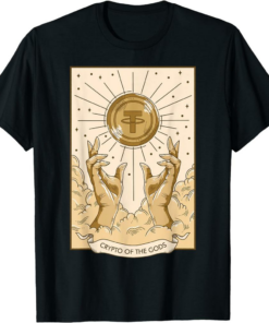 Tether T-Shirt Camiseta Crypto Of The Gods