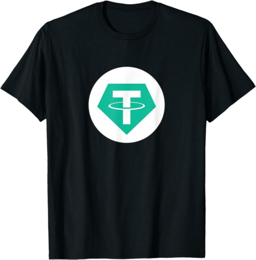 Tether T-Shirt Camiseta De Regalo USDT Cryptocurrency Trader