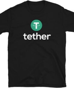Tether T-Shirt Crypto Coin Cryptocurrency Fan Logo