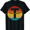 Tether T-Shirt Crypto Vintage Retro Sunset Design 60s 70s