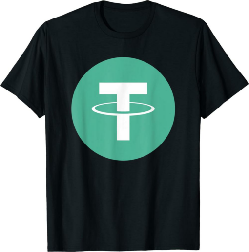 Tether T-Shirt For Crypto Fans Camiseta